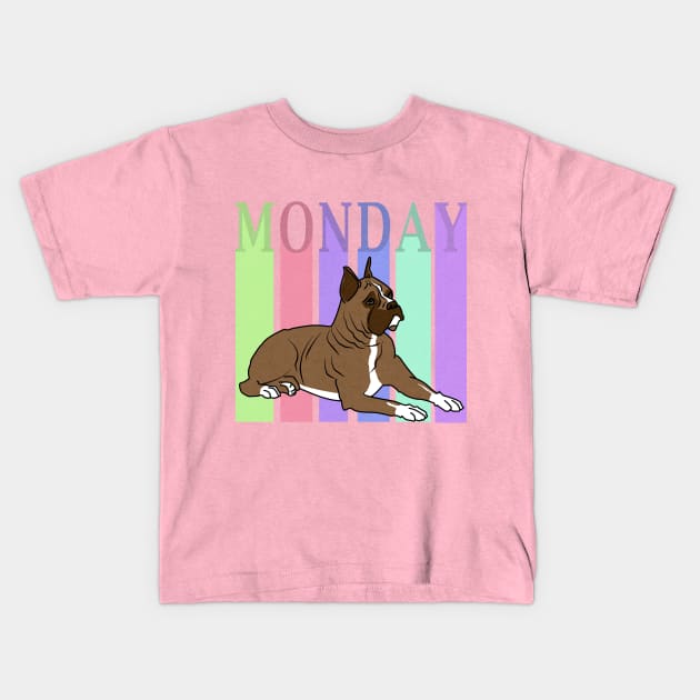 Mondays sucks, always Kids T-Shirt by Nosa rez